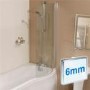 1500 x 850 Right Hand Air Spa Shower Bath