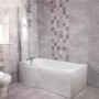 Modern Left Hand 1675mm Shower Bath