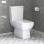 Semi Pedestal Freestanding Bathroom Suite - Tabor Range