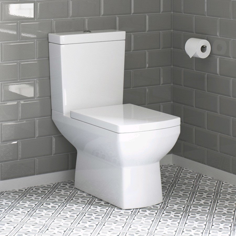 Semi Pedestal Freestanding Bathroom Suite - Tabor Range