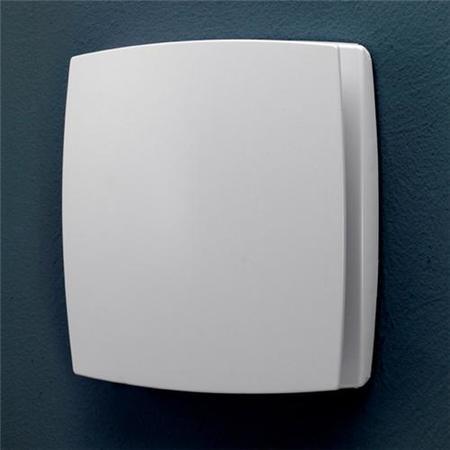 Breeze White Wall Mounted Fan - Timer and Humidity Sensor