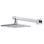 Quadrato Square 175mm Shower Head & Wall Arm