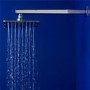 Quadrato Square 175mm Shower Head & Wall Arm