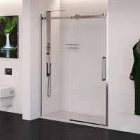 1400mm Right Hand Sliding Shower Door 10mm Glass - Trinity