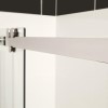 Sliding Shower Door Left Hand 1400mm - 10mm Glass - Trinity Range