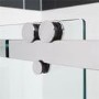 1700 Sliding Shower Door - Right Hand 10mm Easy Clean Glass - Trinity Range