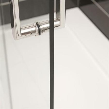 1700 Sliding Shower Door - Right Hand 10mm Easy Clean Glass - Trinity Range