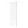 800mm Walk-In Shower Panel 10mm Glass - Trinity