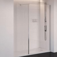 Walk-In Screen 1000 x 2000mm 10mm Glass - Trinity Premium Range