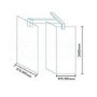 Walk-In Screen 1000 x 2000mm 10mm Glass - Trinity Premium Range