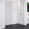 1100 x 2000 Wet Room Panel and 250mm Return Screen - 10mm Easy Clean Glass - Trinity Range
