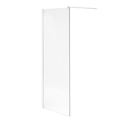 Wet Room Screen 1200 x 200mm with Return Panel 250mm - 10mm Glass - Trinity Range