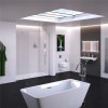 1200 x 2000 Walk In Shower Panel with Shower Tray - 10mm Easy Clean Glass - Trinity Range