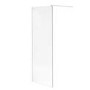 760 x 2000mm Wet Room Screen 10mm Glass - Trinity