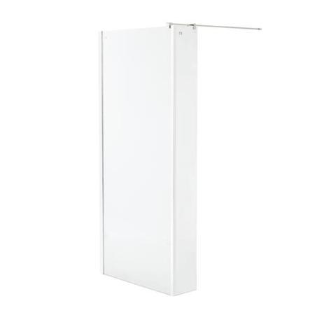 800 x 2000 Wet Room Screen - 10mm Easy Clean - Trinity Range