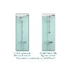 1200mm Offset Right Hand Quadrant Shower Cabin with Aqua Back Panels-Cabin Standard with No Valve
