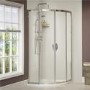 1000 x 1000mm Sliding Door Quadrant Enclosure 8mm Glass - Aquafloe Iris