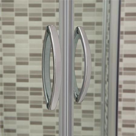 1000 x 1000mm Sliding Door Quadrant Enclosure 8mm Glass - Aquafloe Iris