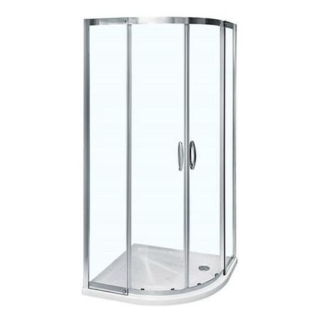 1000 x 1000mm Sliding Door Quadrant Enclosure 8mm Glass - Aquafloe Iris