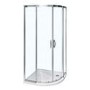 1000 x 1000mm Sliding Door Quadrant Enclosure 8mm Glass - Aquafloe Iris