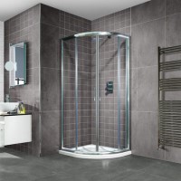 800 x 800mm Quadrant Shower Enclosure 8mm Glass - Aquafloe Iris