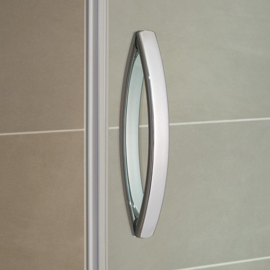 800 x 800mm Quadrant Shower Enclosure 8mm Glass - Aquafloe Iris