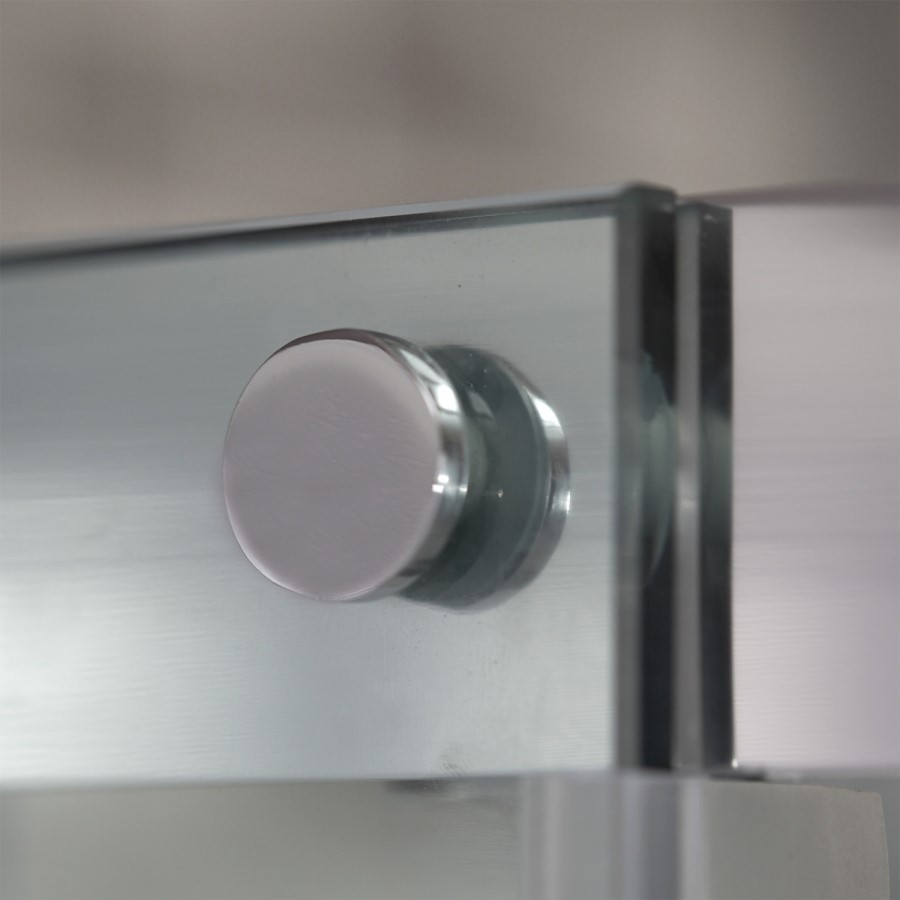 Quadrant Shower Enclosure 900 x 900mm - 8mm Glass - Aquafloe Iris Range
