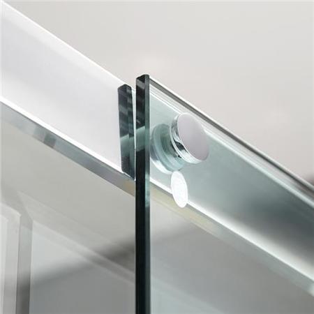 1400 x 900mm Sliding Door Shower Enclosure 8mm Glass - Aquafloe Iris