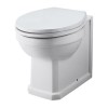 White WC Unit with concealed cistern and Park Royal back to wall pan