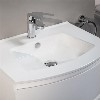 620mm Floor Standing Basin Vanity Unit - White Double Door - Voss