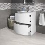 620mm Floorstanding Vanity Unit with Basin - 2 Drawer - Voss Range