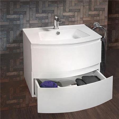 Voss™ 620 Wall Mounted Vanity Drawer Unit and Basin