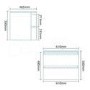 Voss™ 620 Wall Mounted Vanity Drawer Unit and Basin