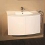 810mm Wall Hung Vanity Basin Unit - Double Door White -  Voss Range