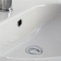 Trento White Ceramic Pedestal Basin