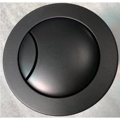 Tampa Back to Wall Toilet with Arissa Matt Black Pneumatic Push Button and Cistern