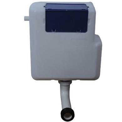Tampa Back to Wall Toilet with Arissa Matt Black Pneumatic Push Button and Cistern