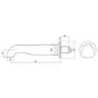 Brushed Brass 2 Outlet Thermostatic Mixer Shower Set with Hand Shower & Bath Filler Spout - Cambridge