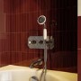 Chrome 2 Outlet Thermostatic Mixer Shower Set with Hand Shower & Bath Filler Spout - Cambridge