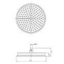 Black 2 Outlet  Wall Mounted Thermostatic Mixer Shower Set with Hand Shower - Cambridge