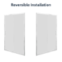 Chrome 6mm Glass Rectangular Shower Enclosure with Shower Tray 1200x700mm - Carina