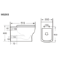 Back to Wall Toilet with Soft Close Seat