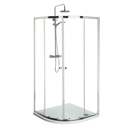 Taylor and Moore Traditional Suite with 800mm Shower Enclosure Tray and Waste