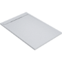1000x900mm Rectangular Shower Tray – Slimline 30mm – Stone Resin – Anti-Slip – White – Coast