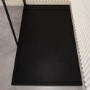 Black 1400x800 Rectangular Shower Tray 30mm Low-Profile - Slate Cast Marble