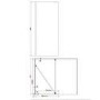 GRADE A1 - 800mm Frameless Wet Room Shower Screen - Corvus