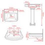 Taylor & Moore Traditional Low Level Toilet & Basin Bathroom Suite
