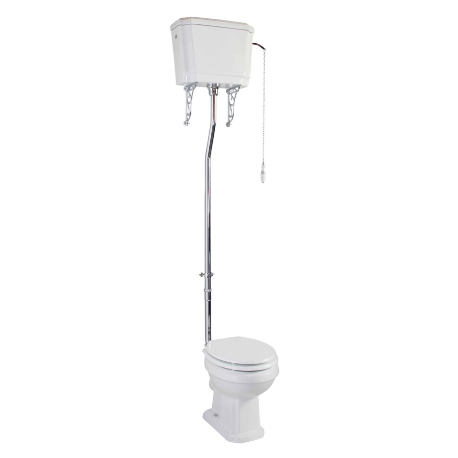 Taylor & Moore Traditional High Level Toilet & Basin Bathroom Suite