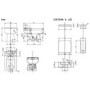 Delta Full Pedestal Toilet and Basin Suite