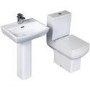 Delta Full Pedestal Toilet and Basin Suite